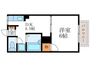 ハイメント桂の物件間取画像